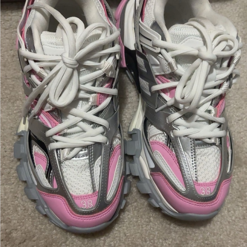 Balenciaga track multicolor sneaker size 8 woman